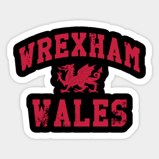 Wrexham Sticker